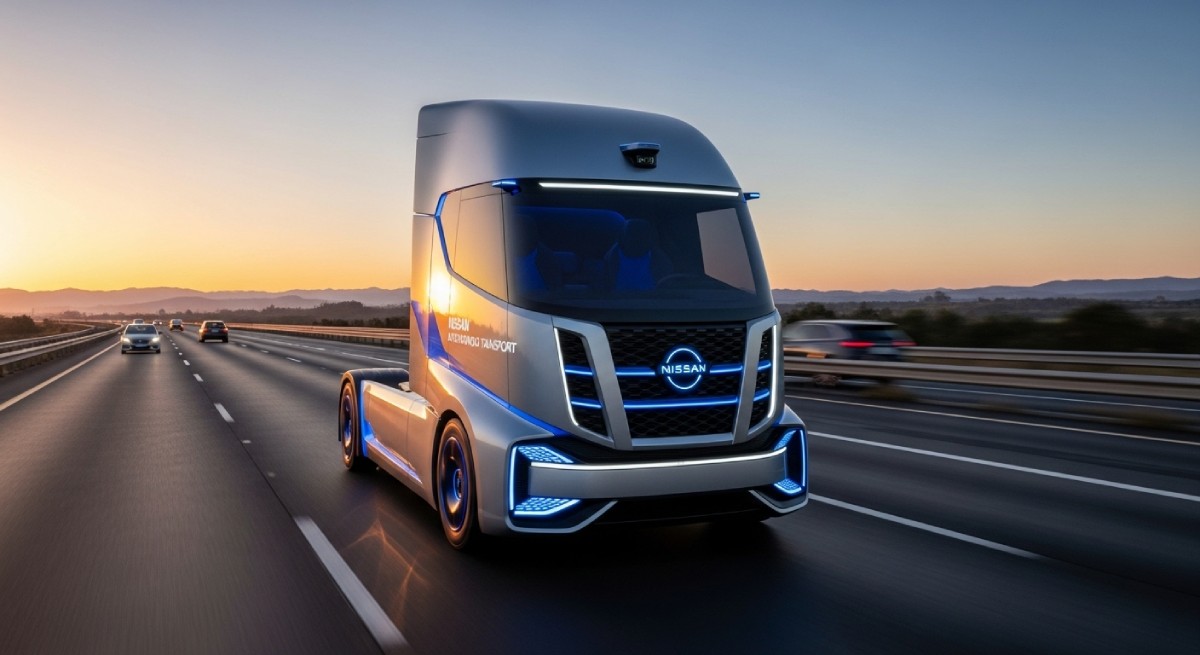 Автономный грузовик Nissan